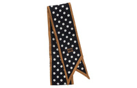 MIU MIU Silk Scarf Women's Black