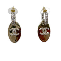 CHANEL Earrings Women's Gold