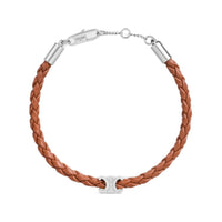 CELINE Calfskin Bracelets Men's Brown