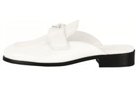 PRADA Abrasion Resistant Closed Toe Slippers Women's White