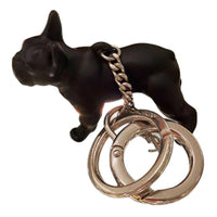 SAINT LAURENT Plexiglass Keychains Women's Black