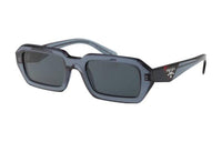 PRADA Irregular Shape Sunglasses Women's Blue