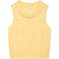 CELINE Sleeveless Knitted Vest
