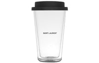 SAINT LAURENT Glass Cups Transparent