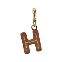 MIU MIU Leather Charms / Pendants Women's Cognac