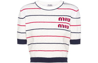 MIU MIU SS22 Sweater Women's White