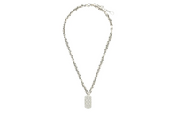 DIOR Brass Necklaces Men's Silver
