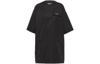 PRADA Short-Sleeved Dresses Women's Black