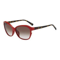 DIOR Acetate Butterfly Sunglasses Women's Red