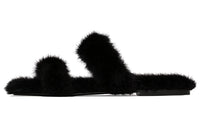SAINT LAURENT Slide Slippers Men's Black