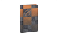 LOUIS VUITTON Pocket Organizer Damier Graphite Giant 3 Card Slot Orange