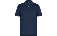 LOUIS VUITTON SS23 Polo Shirt Men's Dark Blue