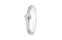 CHANEL Diamond Rings Women's Silver