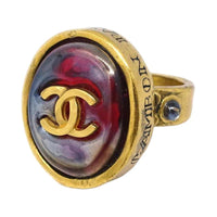CHANEL Gold-Plated Rings Women's Gold