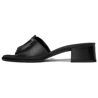 CELINE Slip Resistant Slide Slippers 4cm Women's Black