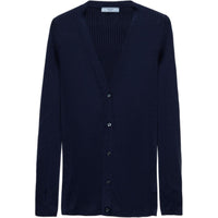 PRADA Knitted Cotton Cardigan