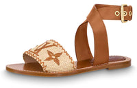 LOUIS VUITTON Sienna One-Strap Sandals Women's