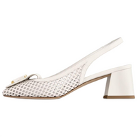 LOUIS VUITTON Shake High Heels 5.5cm Women's Beige