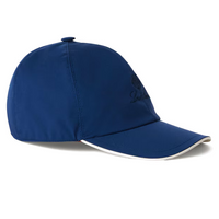 Loro Piana Polyester Cotton Baseball Caps Unisex Blue