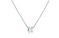HERMES POP H Collection Metal Necklaces Women's Silver