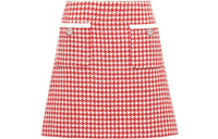 MIU MIU Casual Short Skirts Women's Red