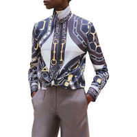 HERMES Shirts Women's Purple