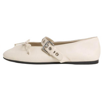MIU MIU Mary Jane Shoes Women's Ecru