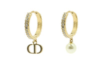 DIOR Earrings Women's Gold