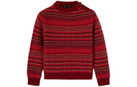 Loro Piana Kids' Apparel Rainbow Crew Neck Sweater Kids' Red