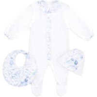 DIOR Casual Sportswear 3 Pack Blue White Infant And Toddler
