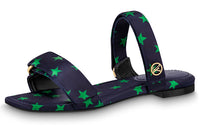 LOUIS VUITTON Stellar Strap Sandals Women's Turquoise