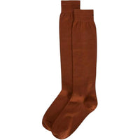 Loro Piana Knee-High Socks Men's 1 Pack Umber