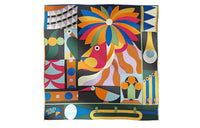 HERMES Silk Scarves Women's Multicolor