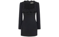 SAINT LAURENT Long-Sleeved Dresses Women's Black