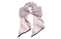 CHANEL Polka Dot Double C Pattern Women's Pink