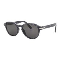 DIOR Acetate Round Sunglasses Men's Gray
