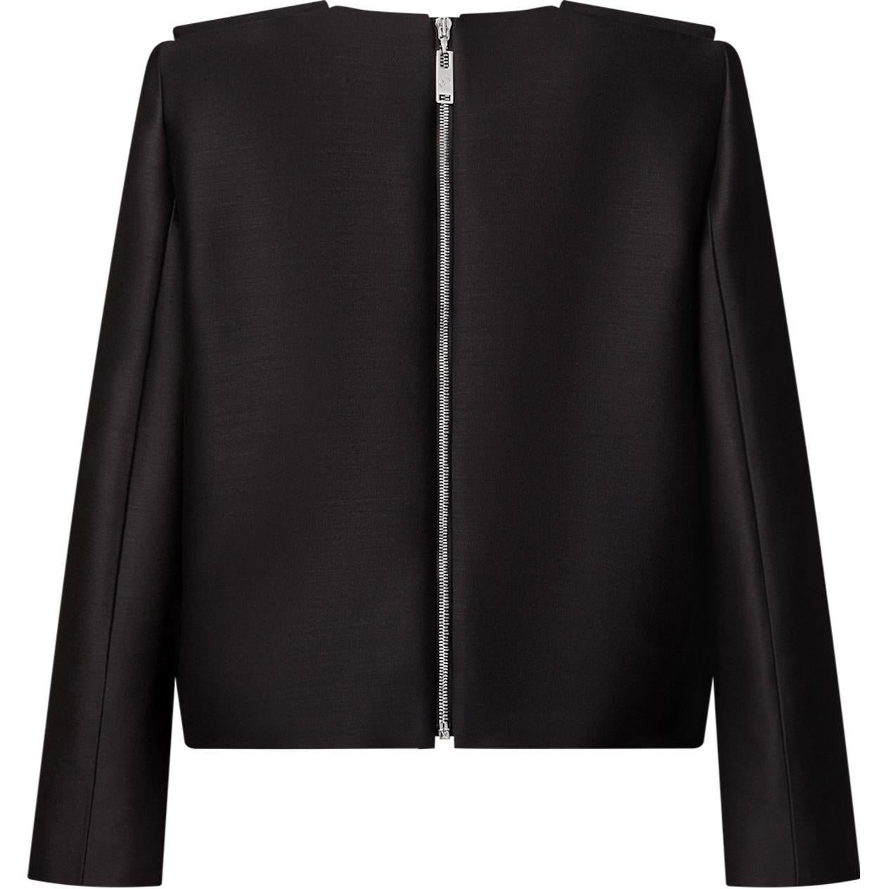 LOUIS VUITTON Jewel Button Mikado Blouse