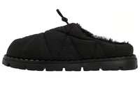 PRADA Slip Resistant Closed Toe Slippers Women's Black