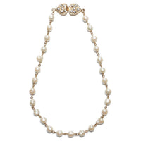 SAINT LAURENT Pre Owned 1990s Faux pearl Necklace