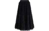 PRADA FW22 Casual Long Skirts Women's Black