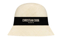 DIOR Straw Straw Hats & Caps Women's Khaki