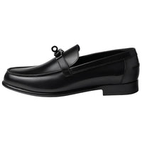 HERMES Destin Loafers Women's Black