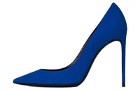 SAINT LAURENT Zoe Steleto Slim Heel High Heels Women's Blue