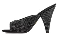 LOUIS VUITTON Rubber Sole Slip-Resistant Slide Slippers Women's Black