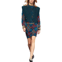 CHANEL FW24 Knitwear Women's Turquoise
