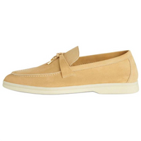 Loro Piana Summer Charms Walk Loafers Women's Tawny