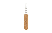 SAINT LAURENT Wooden Keychain Bag Accessory Unisex Brown