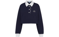 PRADA SS24 Polo Shirt Women's Blue