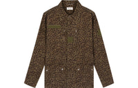 SAINT LAURENT Jackets Coats Men's Leopard Print