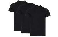 PRADA Logo Patch Crewneck Three Pack T Shirts